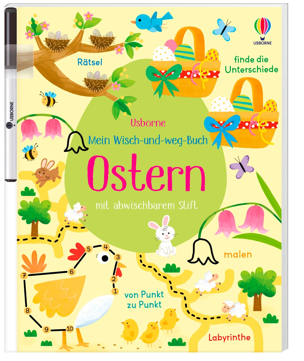 Mein Wisch-und-weg-Buch: Ostern