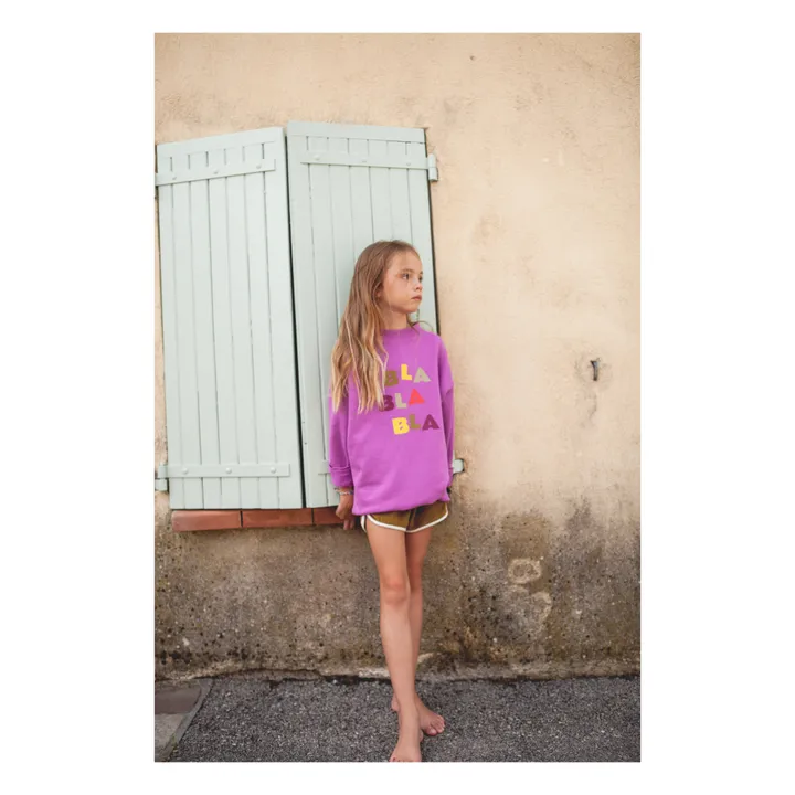 Marlot Paris Sweat Poppy Blablabla | Vieux Rose
