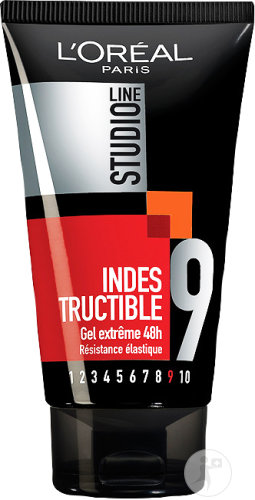 L’Oréal Paris Studio Line Indestructible 9 Gel Fixation Extrême 48h Tube 150ml