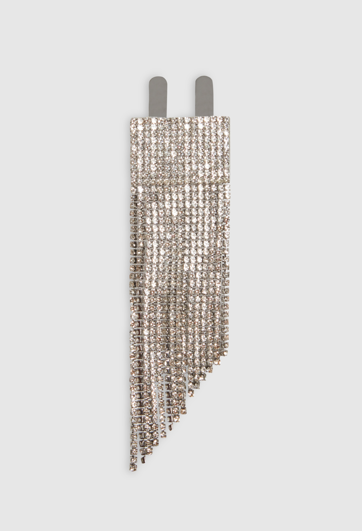 Broche argent &agrave; strass pour Sac Akilino