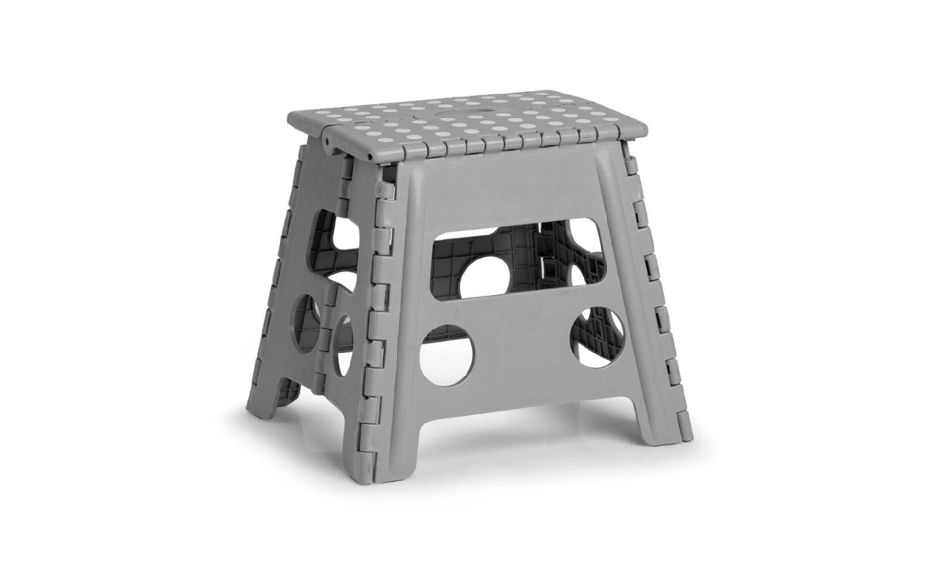 Klapphocker 37 x 30 x 32 cm, GrauHocker