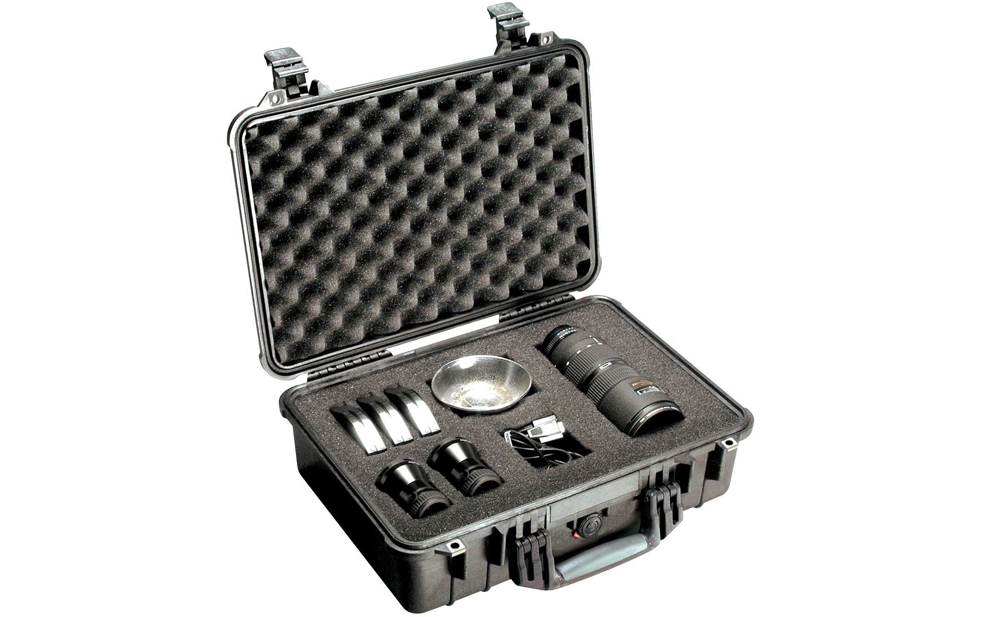 Schutzkoffer 1500 mit Schaumstoffeinlage, Schwarz<br>Protector Case 1500 für empfindliche Ausrüstung, 18.94 l Volumen