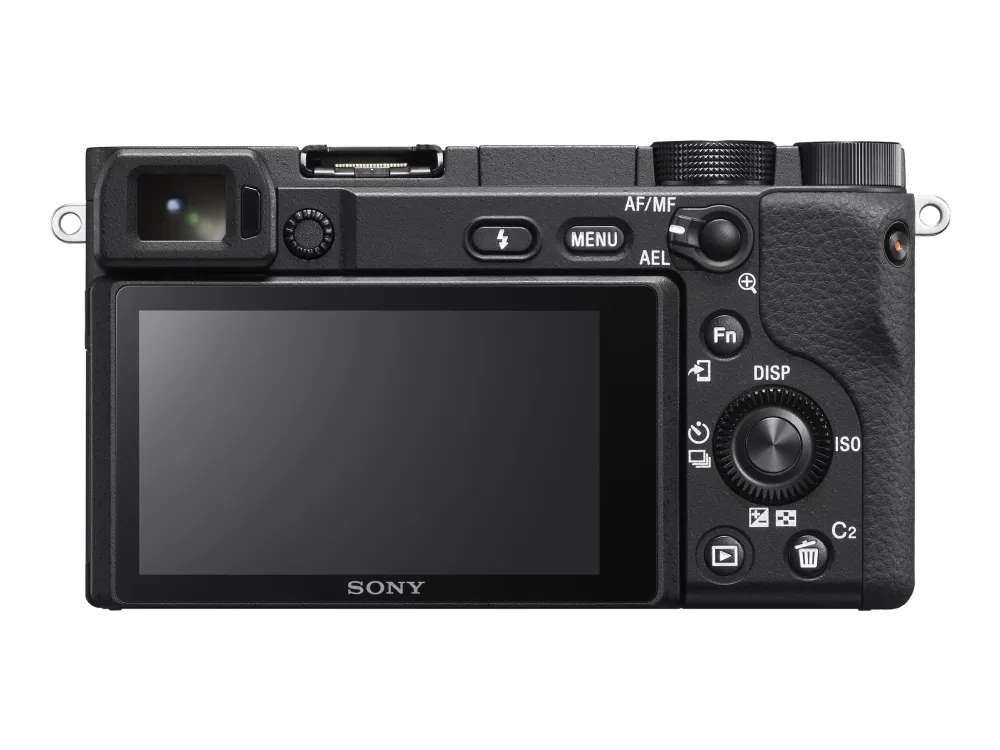 Sony a6400 ILCE-6400 - Digitalkamera - spejlløst - 24.2 MP - APS-C - 4K / 30 fps - kun kamerahus - Wi-Fi, NFC, Bluetooth - sort