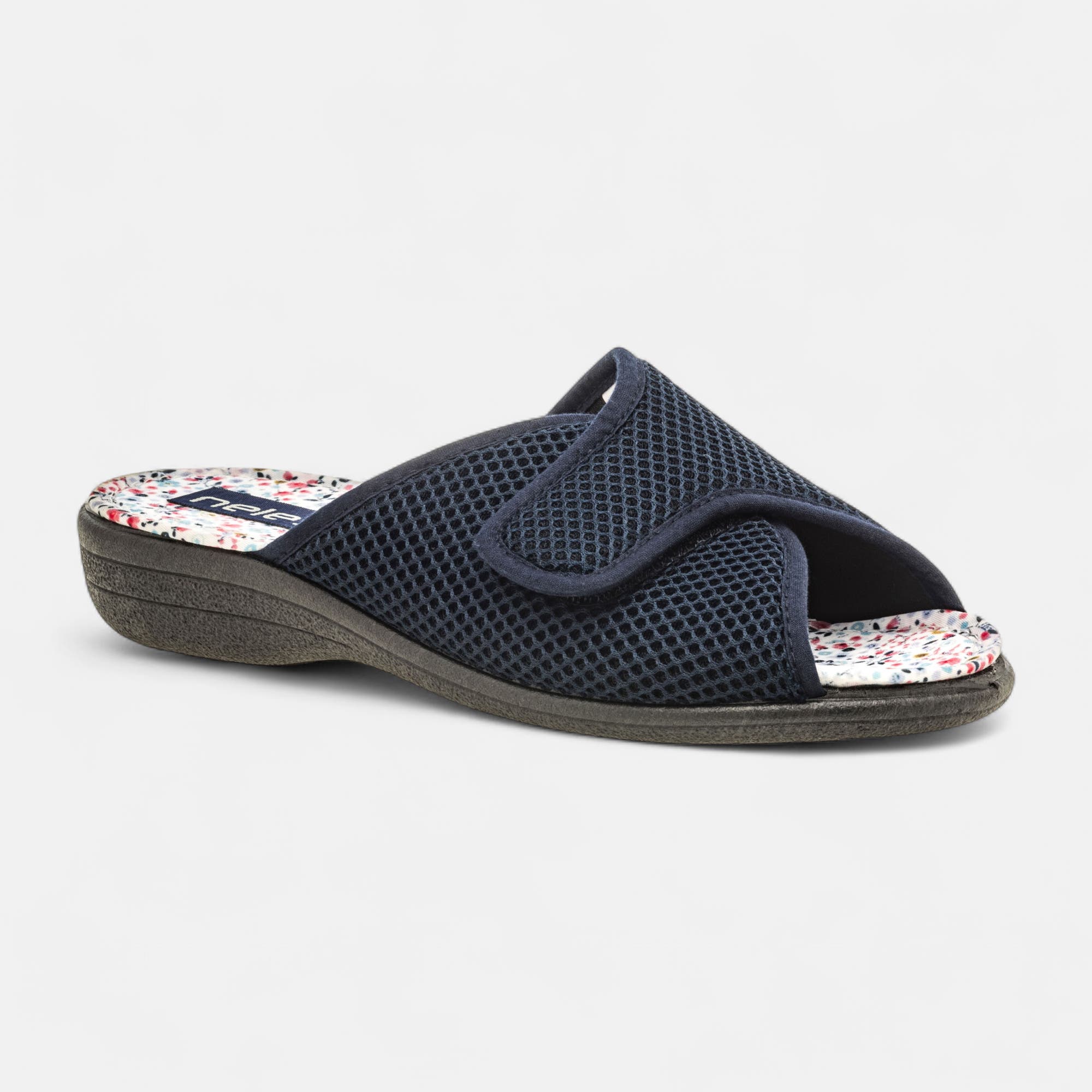 Pantoufles mules Femme bleu marine
