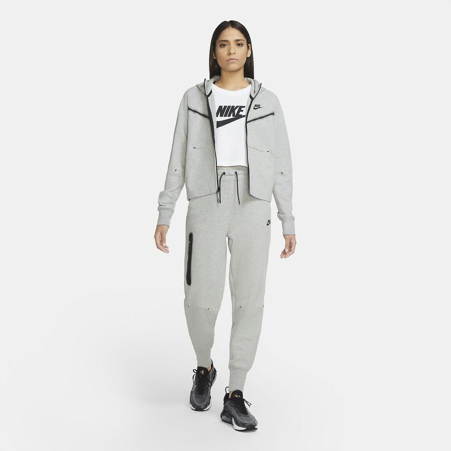 Nike Sweat à Capuche Tech Fleece - Gris Femme