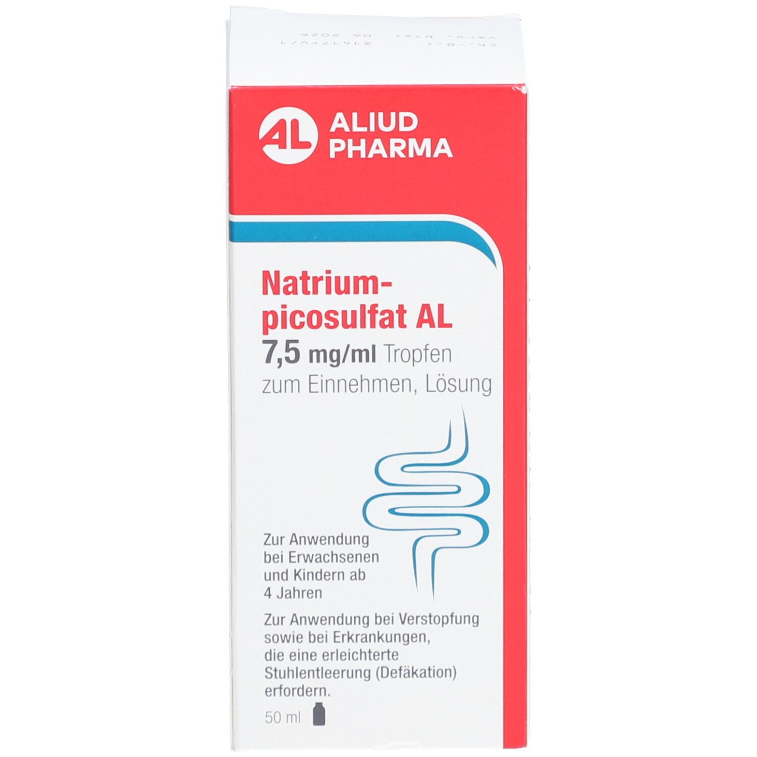 ALUID PHARMA NATRIUMPICOSULFAT AL 7,5 mg/ml Tropfen zum Einnehmen, Lösung