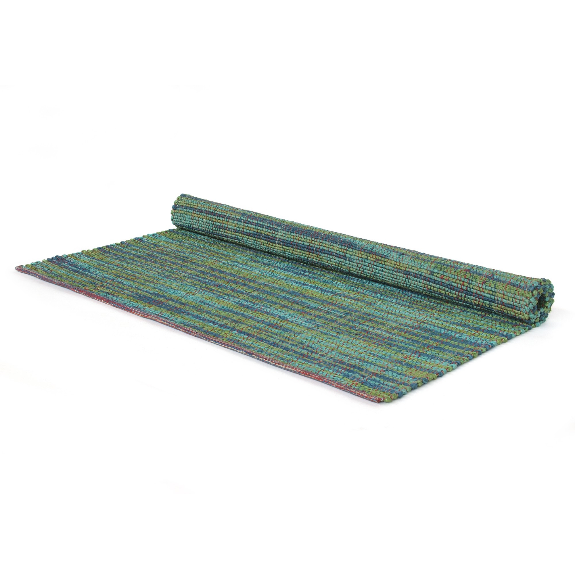 Teppich 'Luay', grün-blau, 200 x 140 cm & 240 x 170 cm von fischer's lagerhaus