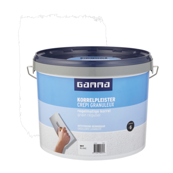 GAMMA korrelpleister wit 10 liter