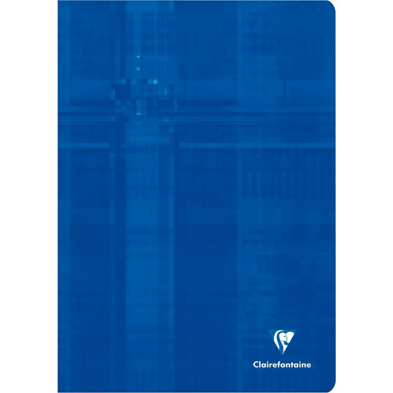 Cahier piqué Clairefontaine A4 120 pages petits carreaux - Assortis