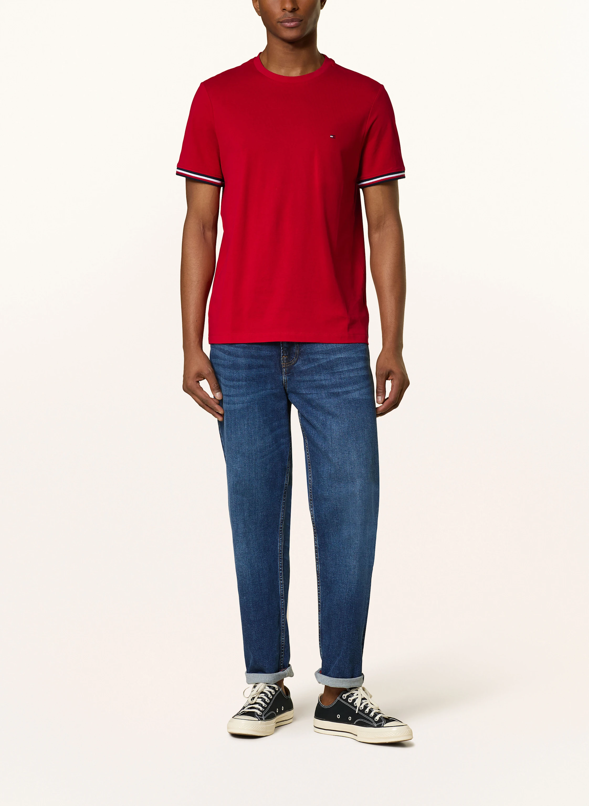 TOMMY HILFIGER T-Shirt aus Piqué
