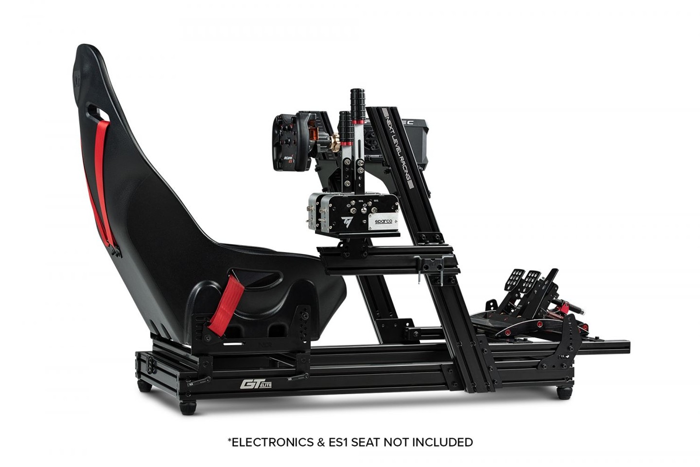 Next Level Racing - GTElite Aluminium Simulator Cockpit Front & Side Mount Edition