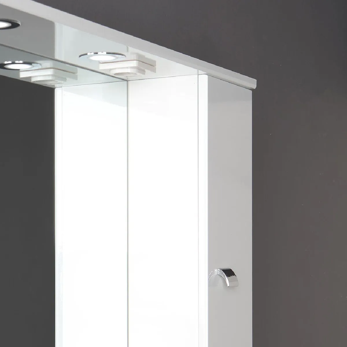 Kiamami Valentina kiamami_valentina Meuble Salle de Bains 105 cm - Blanc Brillant