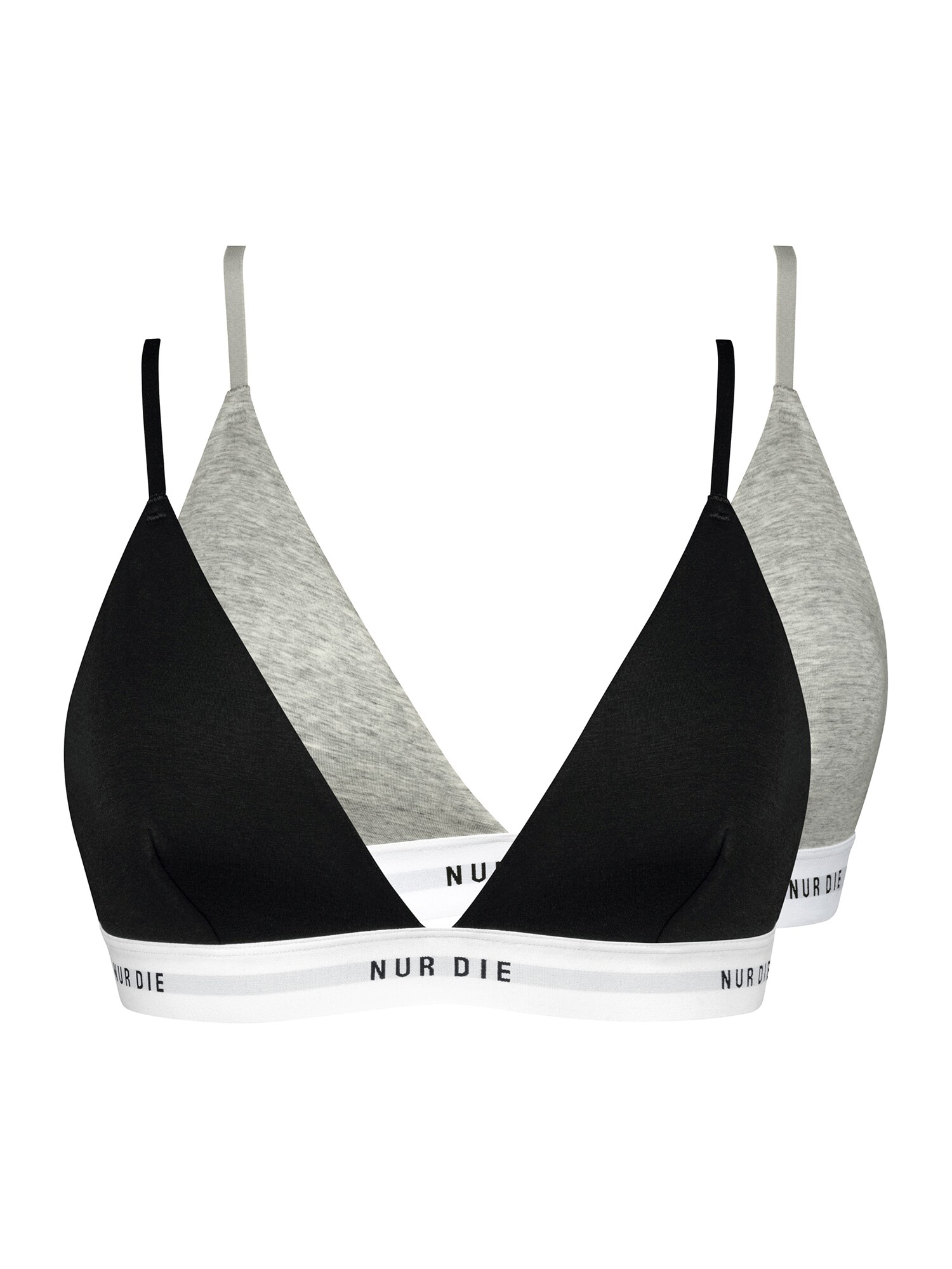 NUR DIE Damen Soft-BH Sportiv 2er Pack