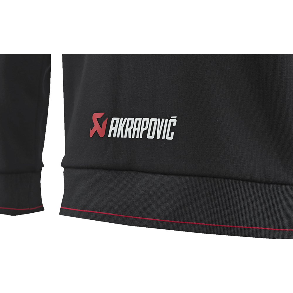 Akrapovic - Veste zippée à capuche femme Noir