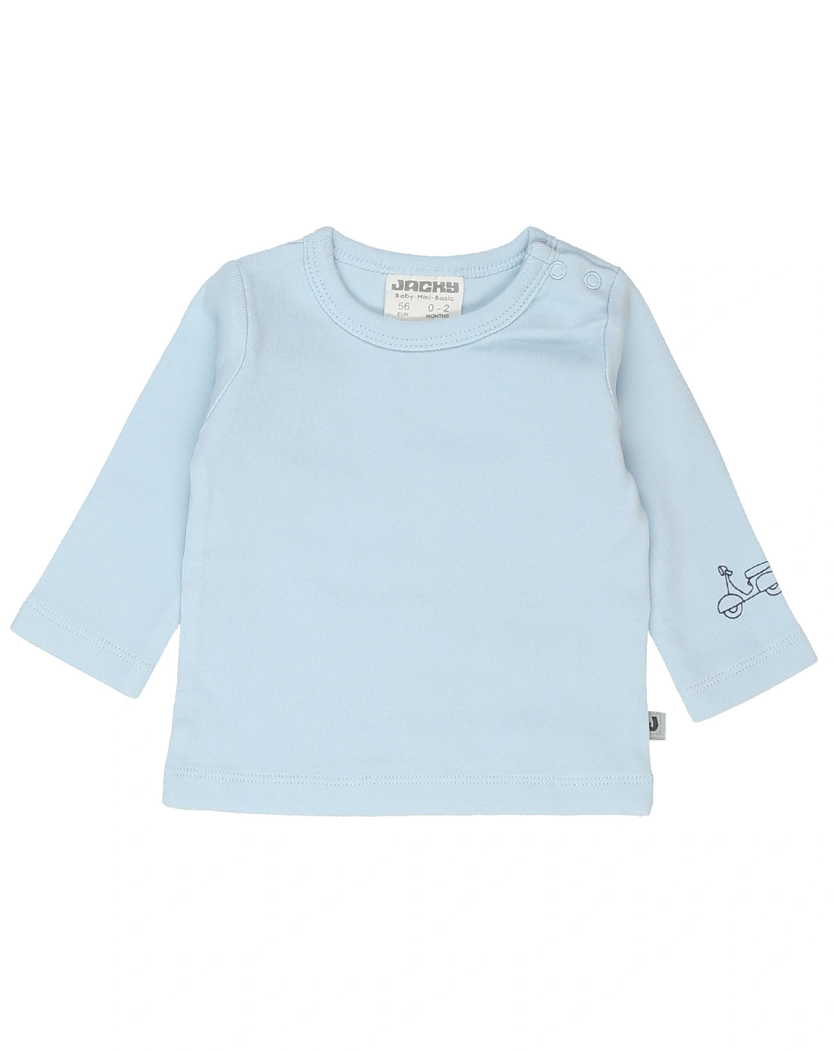 Langarm-Strampler-Set READY TO GO in marine/hellblau