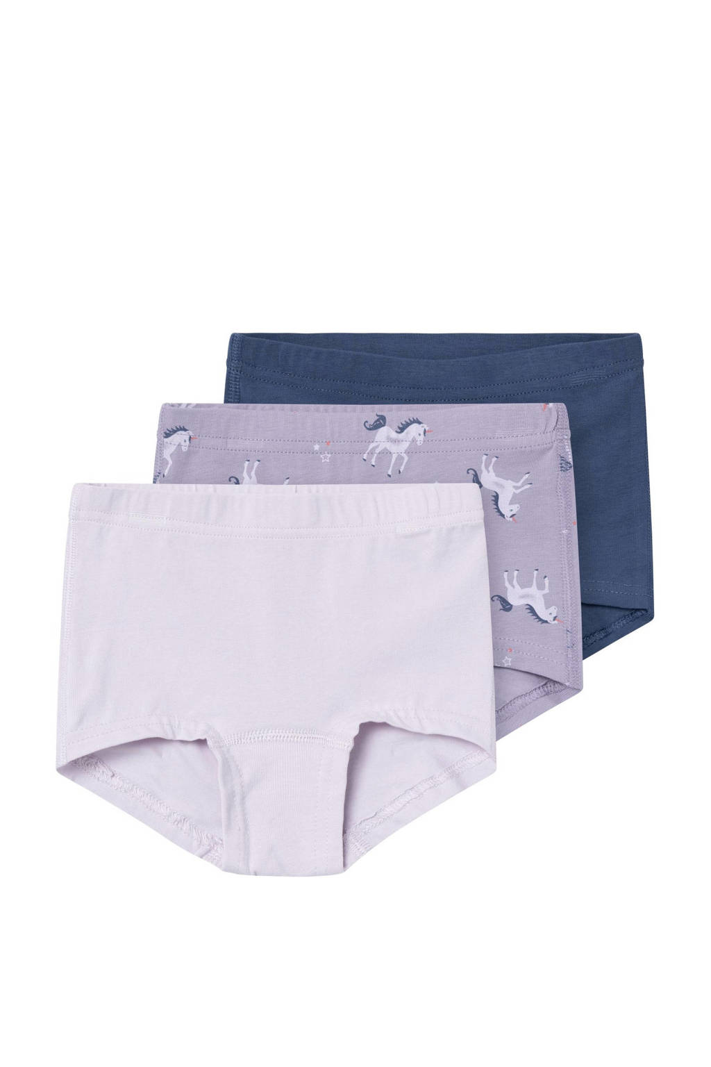 hipster NMFTIGHTS - set van 3 paars/lila