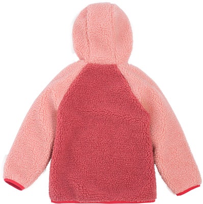 Viking Play  Vendbar Fleecejakke, Light Pink