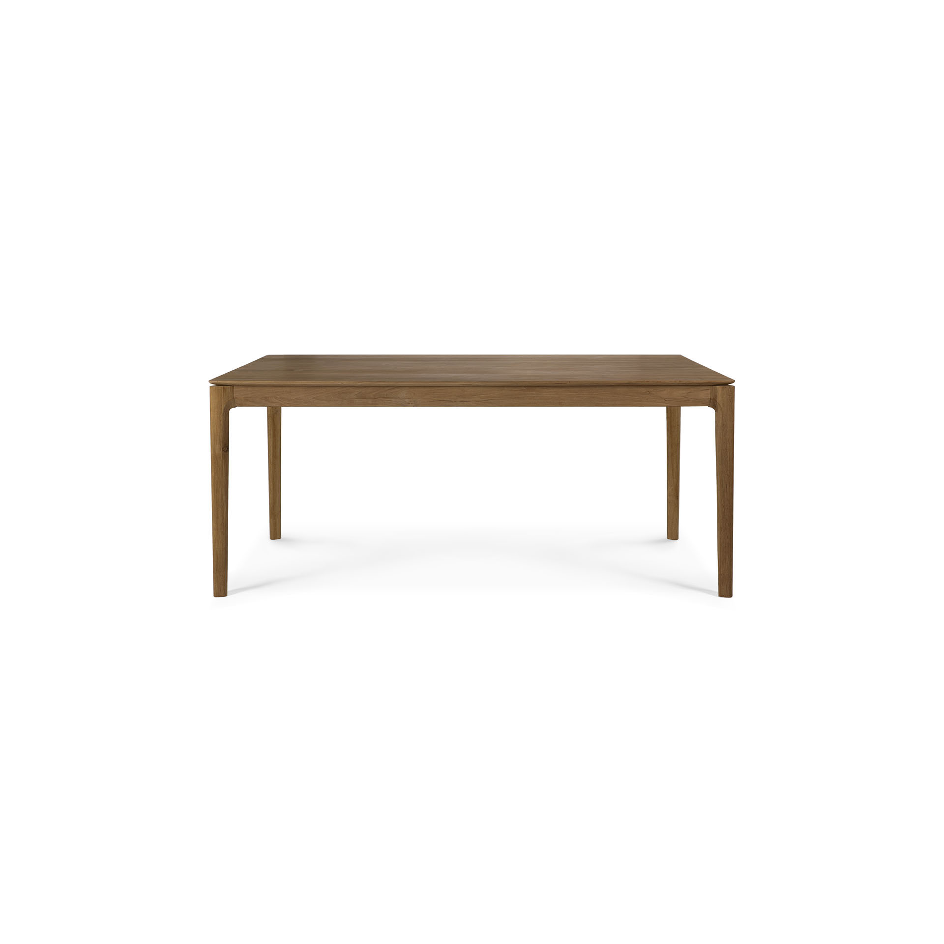 Tafel Bok teak - onbehandeld  - uitschuifbaar - 180/280
