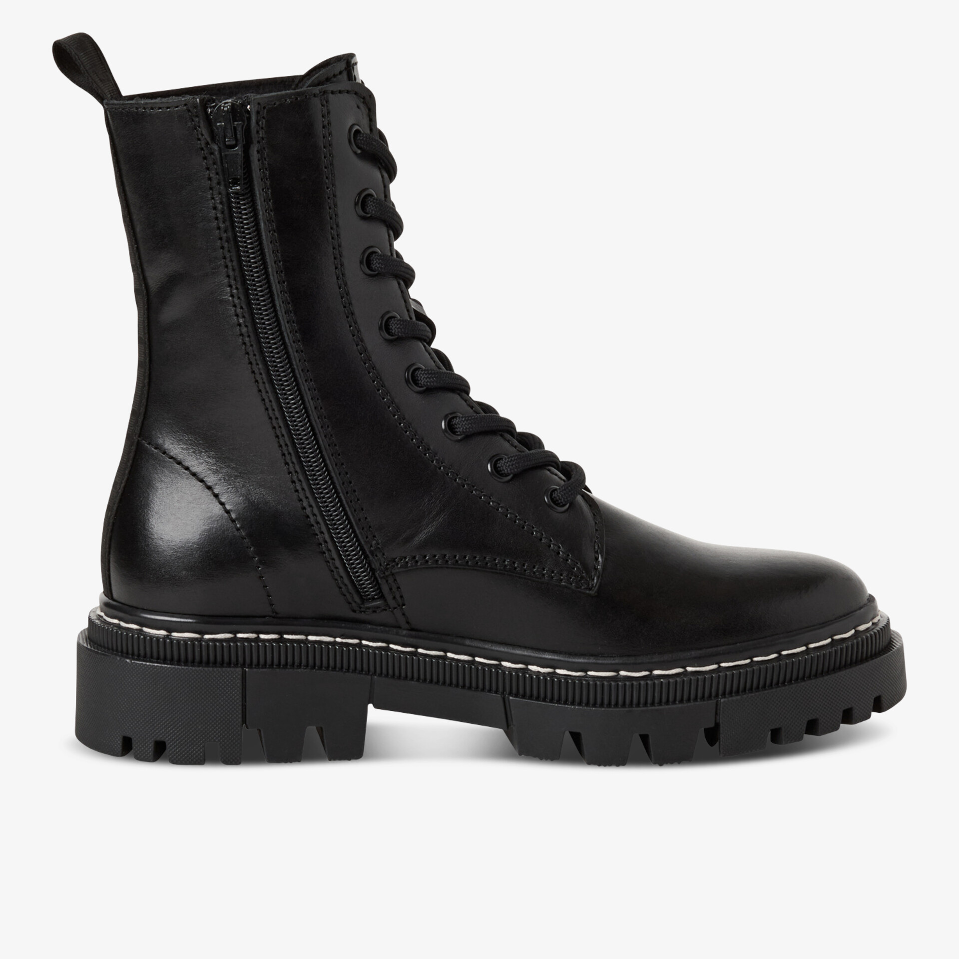 Tamaris Damen Schnürstiefeletten schwarz