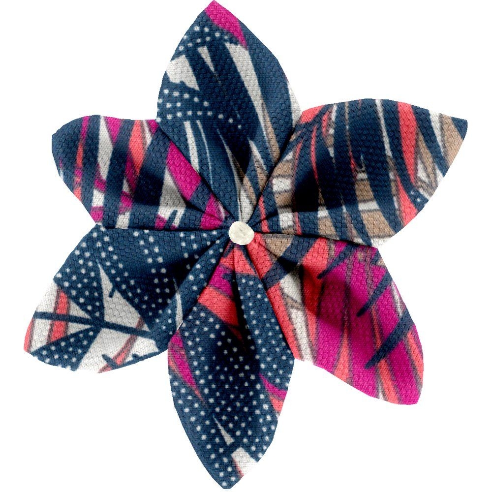 Barrette Fleur Étoile 4 Tropical Fire