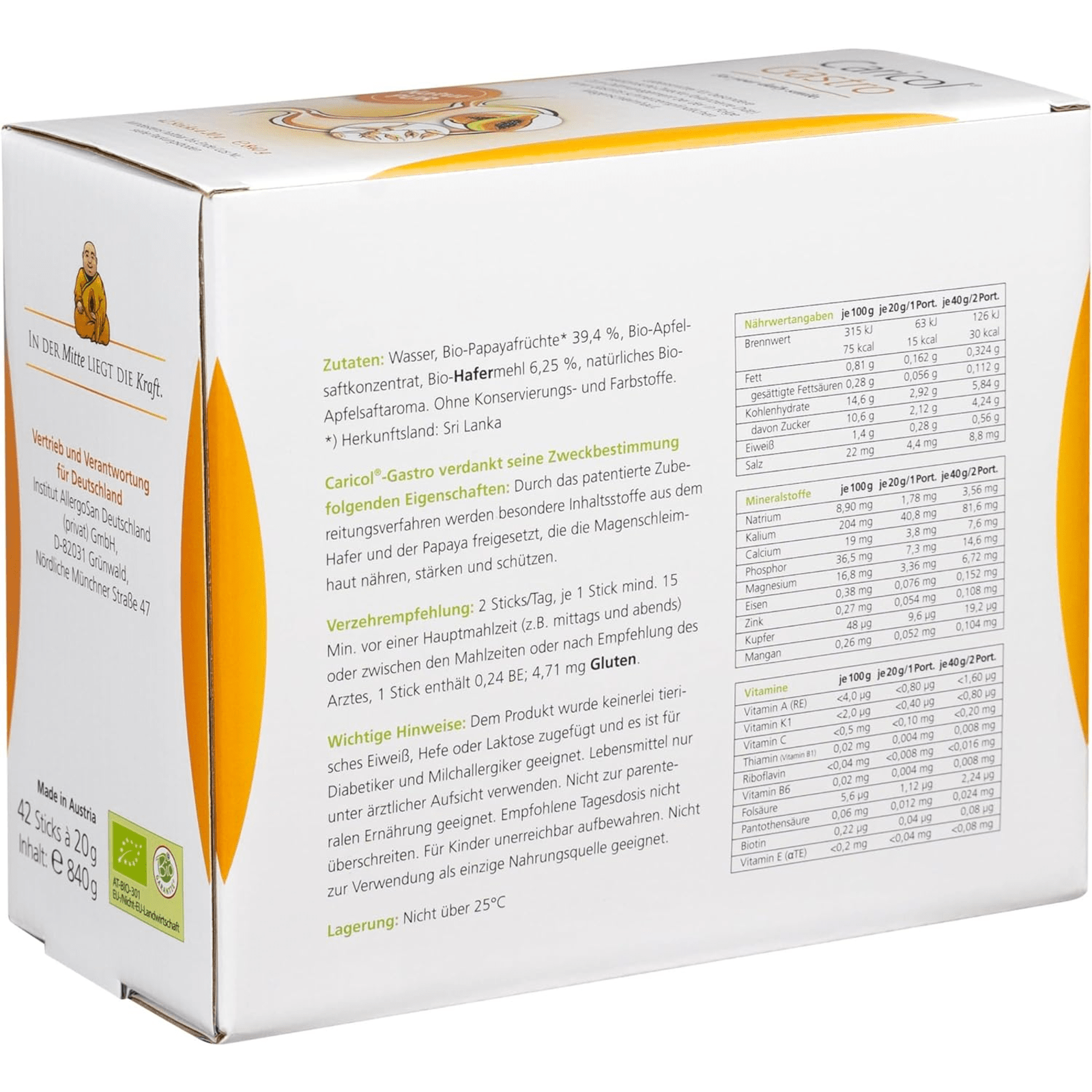 Caricol®-Gastro Doppelpack (42x20g)