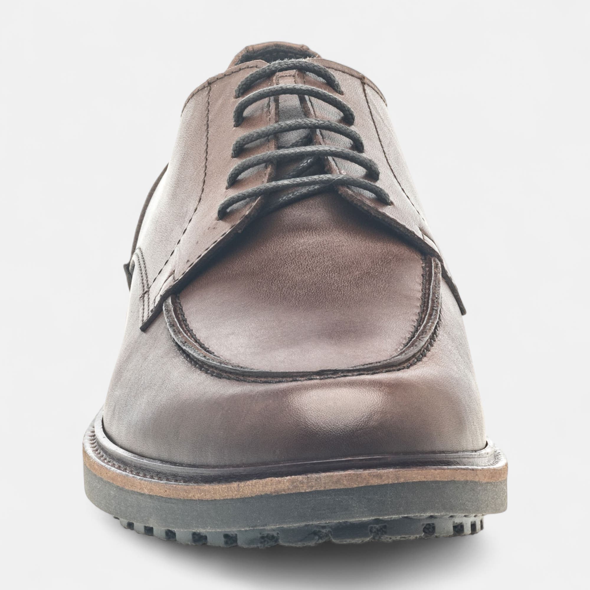 Derbies Homme en cuir marron