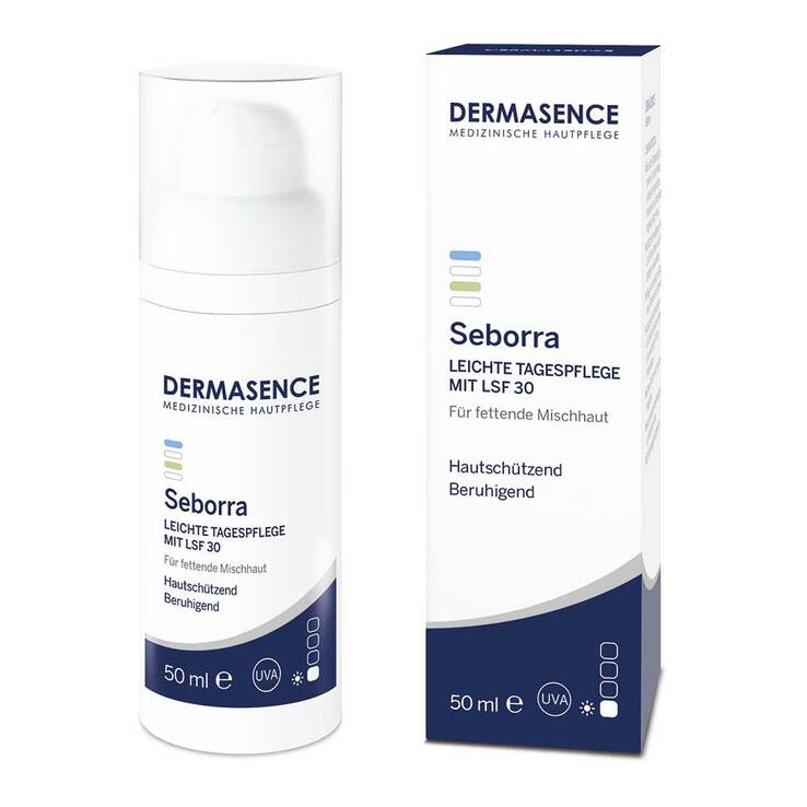 Dermasence Seborra leichte Tagespflege Creme LSF 30, 50 ml