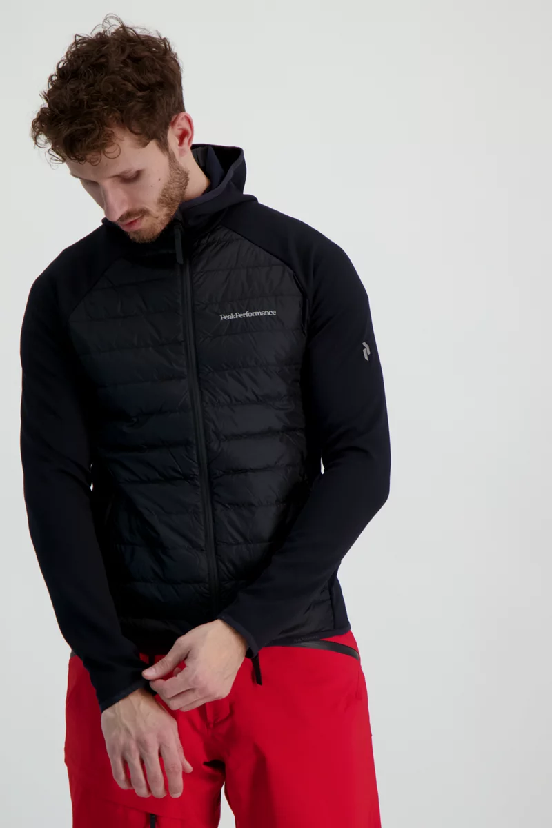 PEAK PERFORMANCE Down Hybrid Hood Herren Daunenjacke