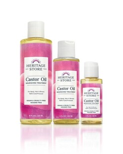 Heritage Store Castor Olie 237ML