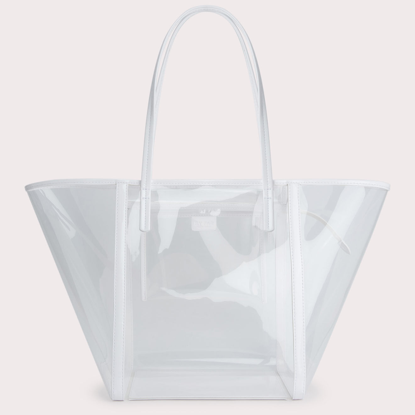 By Far Cabas Club transparent -  33.5x49.5x24 cm