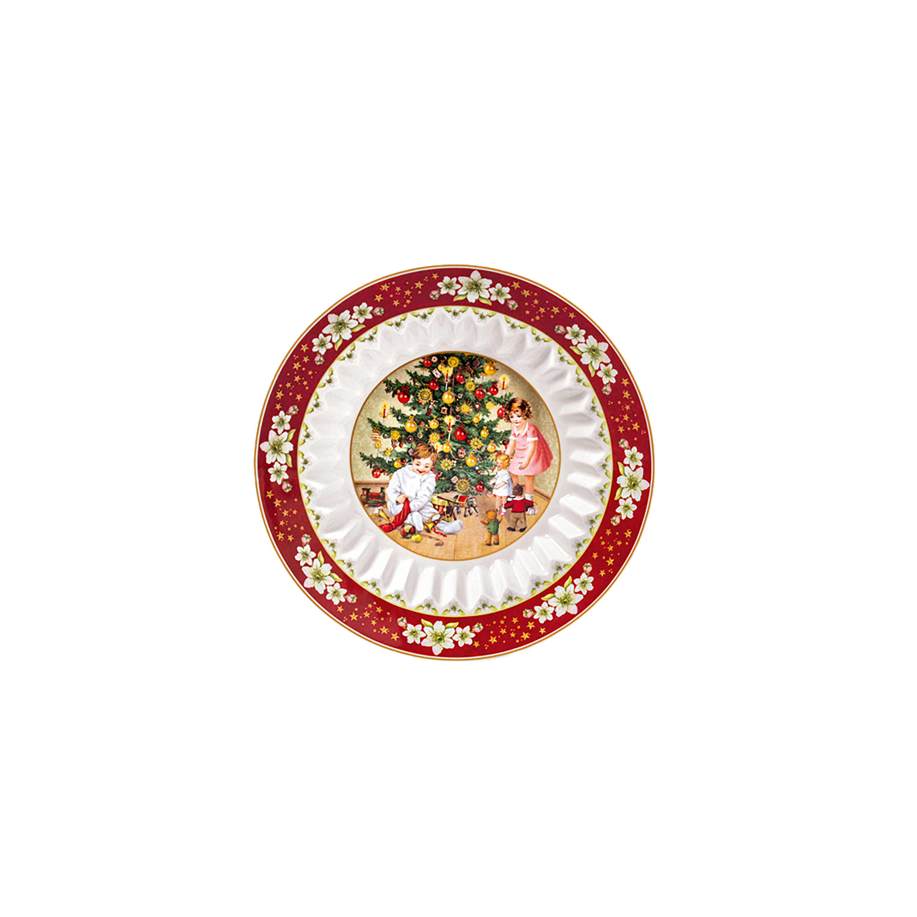 Toy's Fantasy Bowl Multi-colored, 5.5 oz, Premium Porcelain