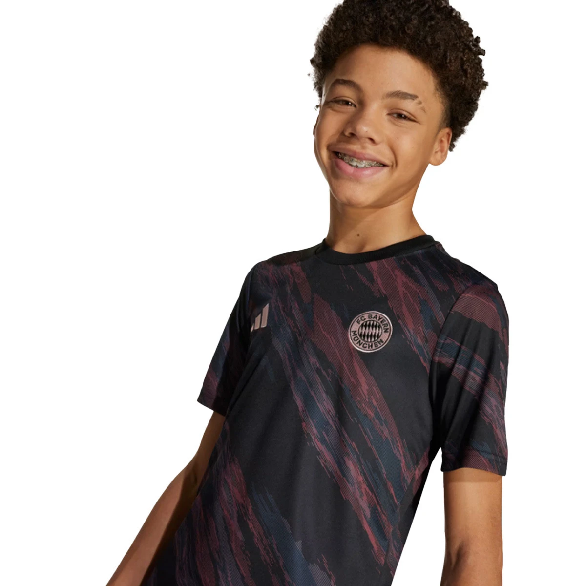 Camisola adidas FC Bayern Pre-Match 2025-2026 Criança