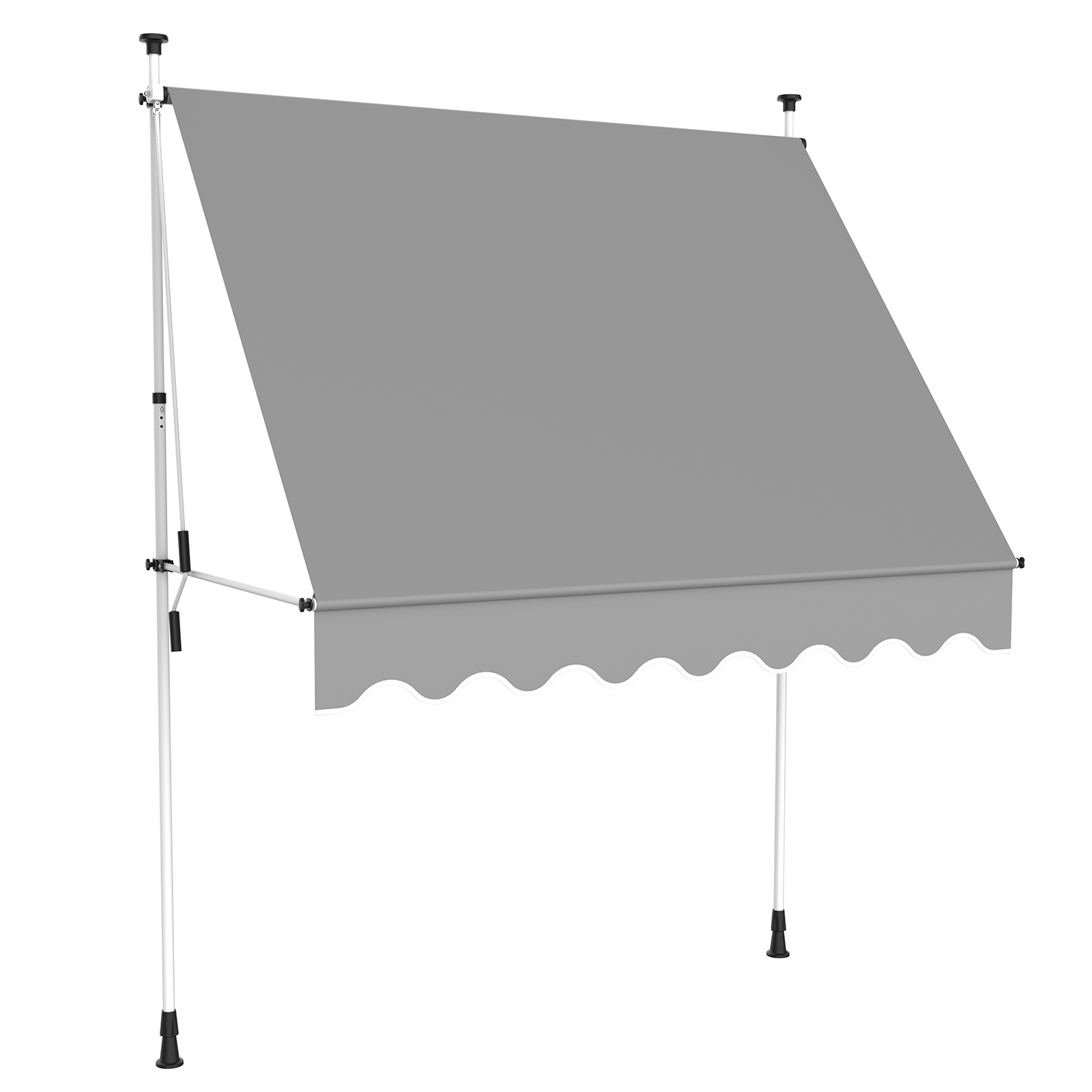 Balkon Markise - anthrazit - 250 cm breit