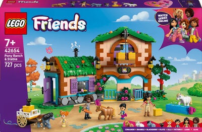 LEGO Friends 42654 Ponniranch med stall