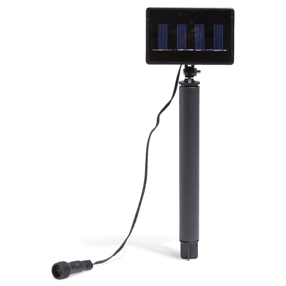 Guirlande solaire guinguette 50 LED multicolore design ampoule 5,8 m
