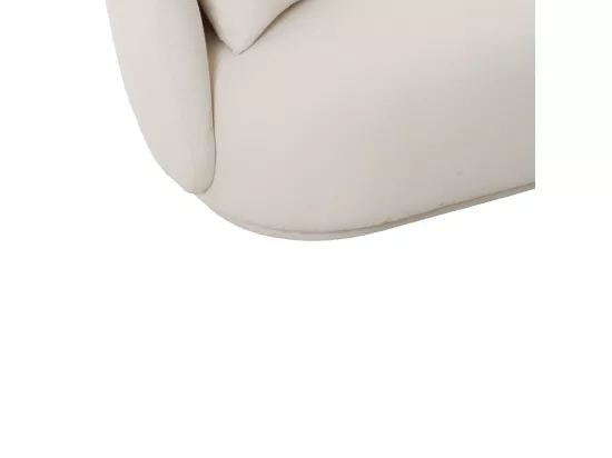 Mykonos - Daybed en tissu bouclette L175cm - Beige