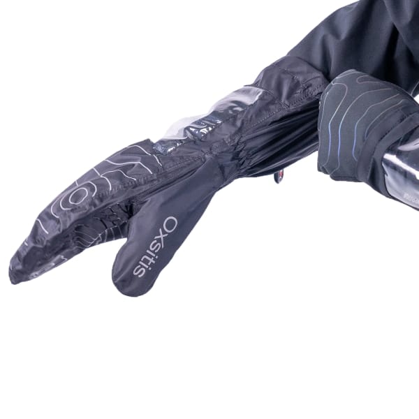 Gant running OXSITIS SUR GANTS-MOUFLES NOIR