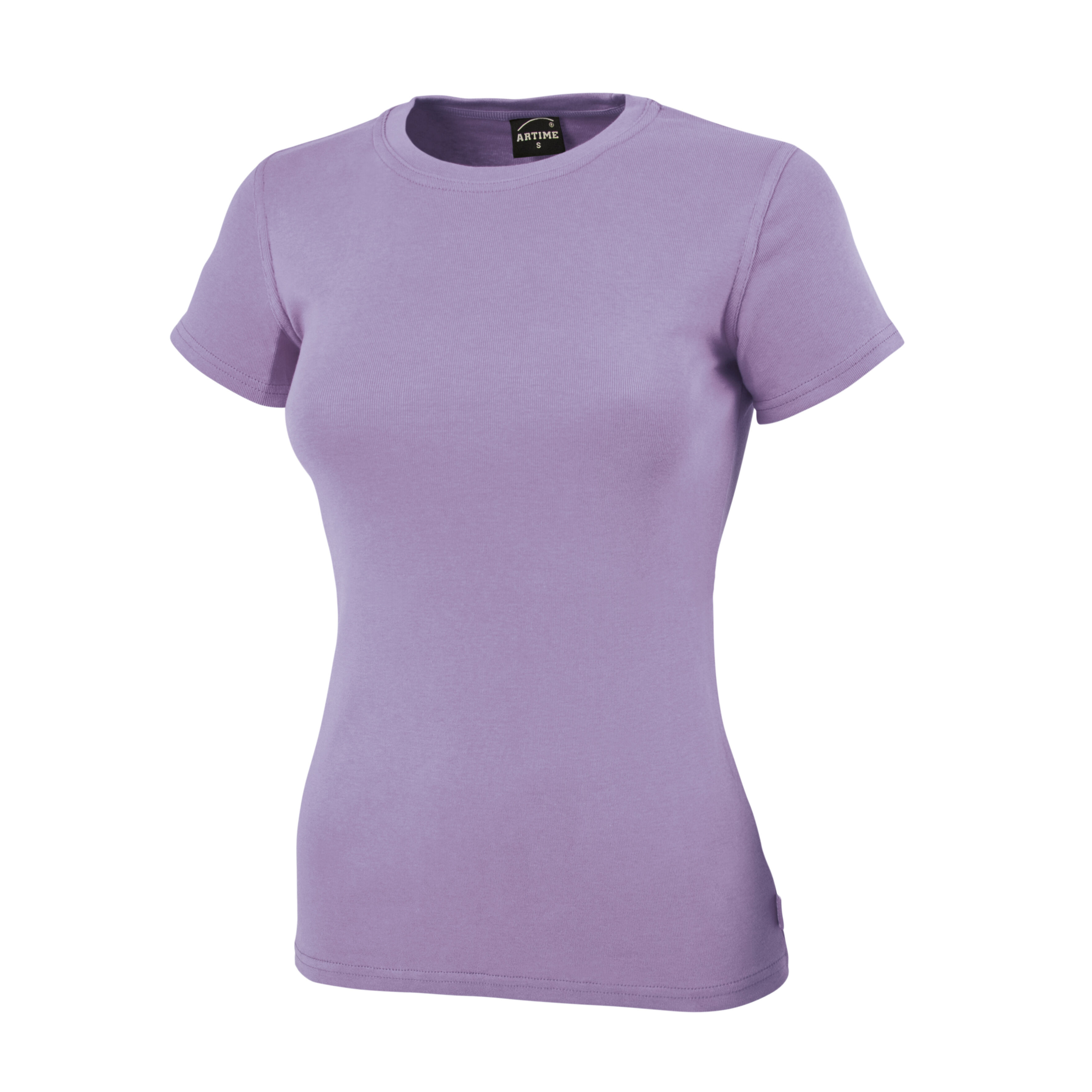 Angenehmes Rundhals Damen T-Shirt