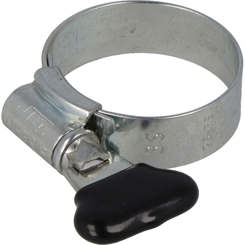 JCS Hi-Grip slangklem vleugelmoer verzinkt 9-12mm