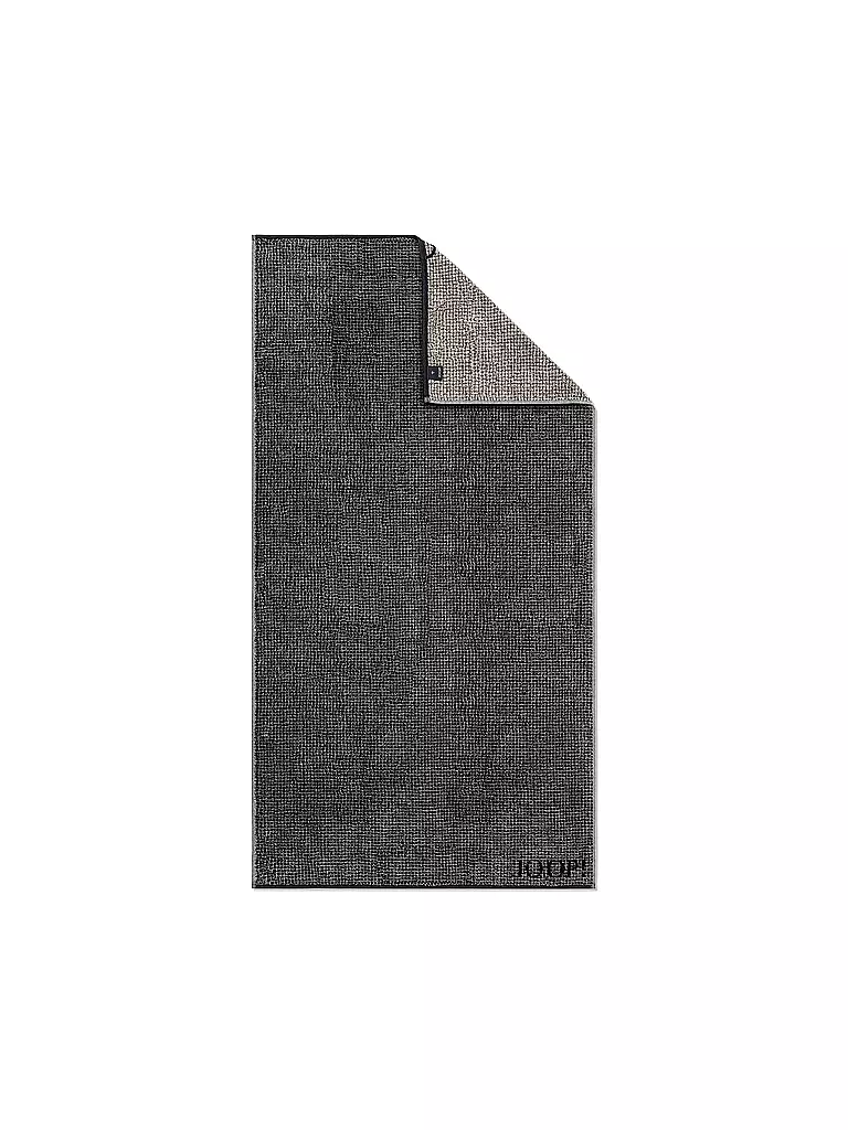 JOOP Duschtuch SELECT ALLOVER 80x150cm Ebony grau