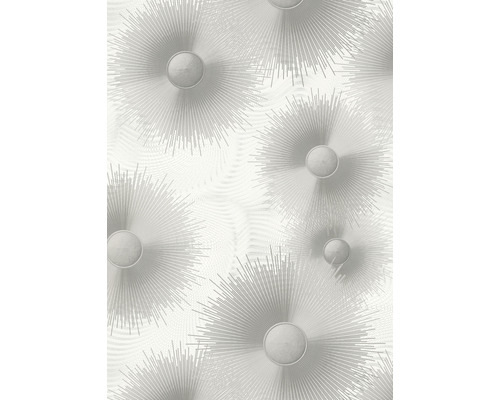 Vliesbehang 10191-31 Elle Decoration 2 Grafische Cirkels Grijs