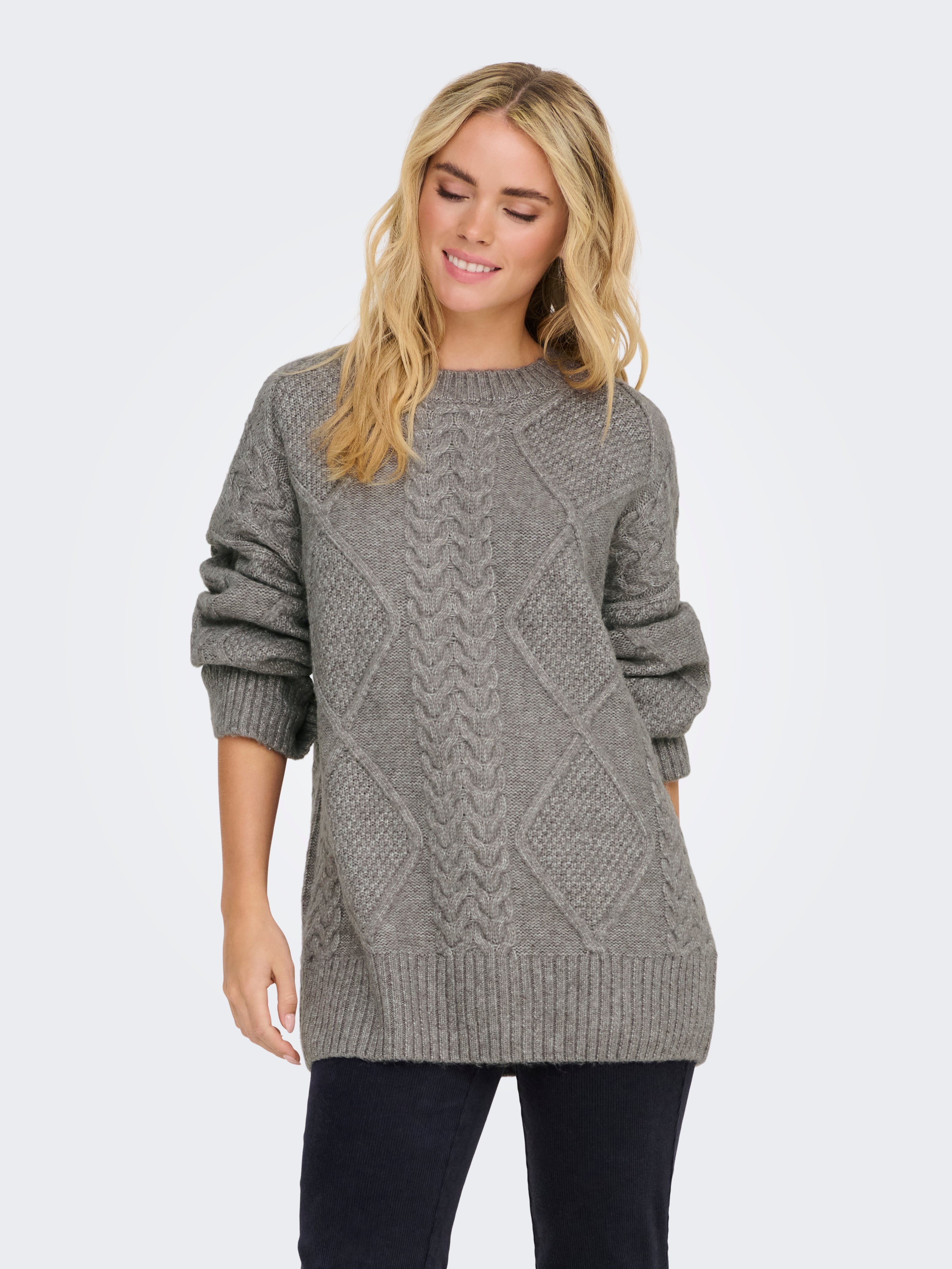 JDYSILJA Strickpullover December Sky