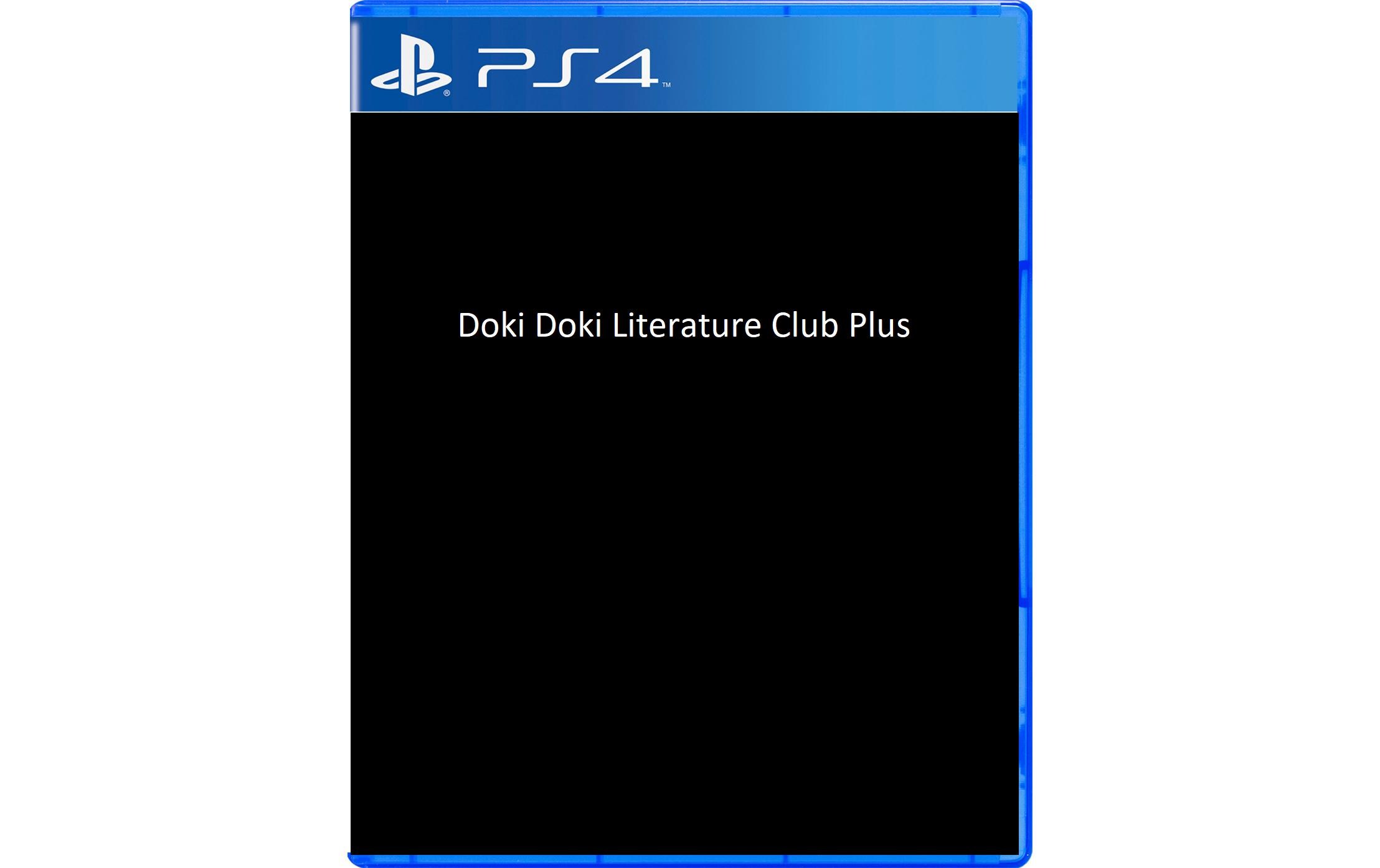 Doki Doki Literature Club PlusPsychologisches Visual Novel Horrorspiel für die PlayStation 4