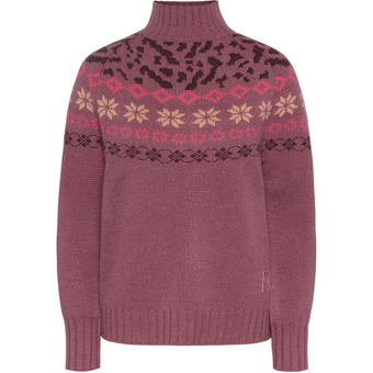 Kari Traa Ingrid Knit Pullover Plum Damen