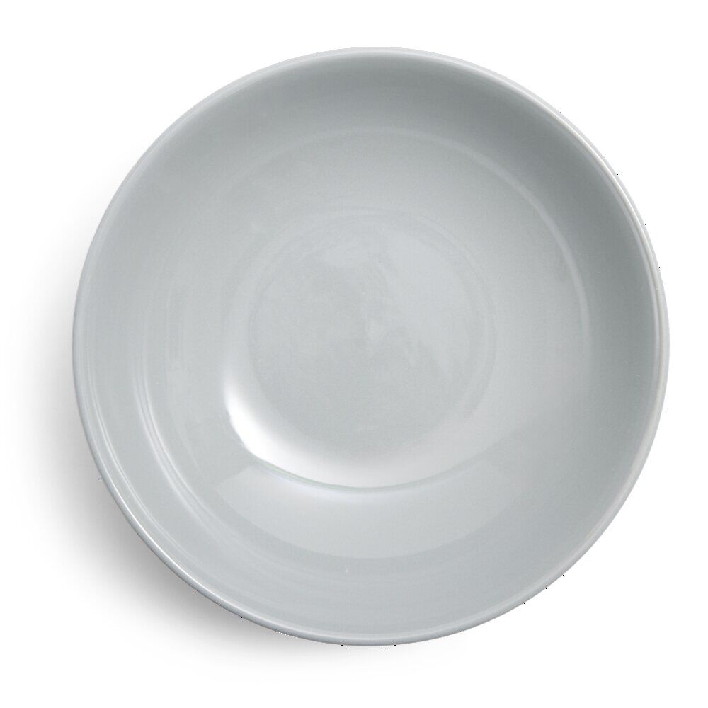 Assiette à soupe Madrid grès vert d'eau Ø20cm