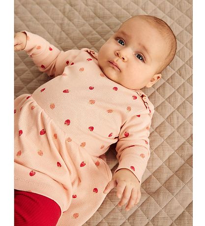 Minymo Leggings - Rib - Tomatenpüree