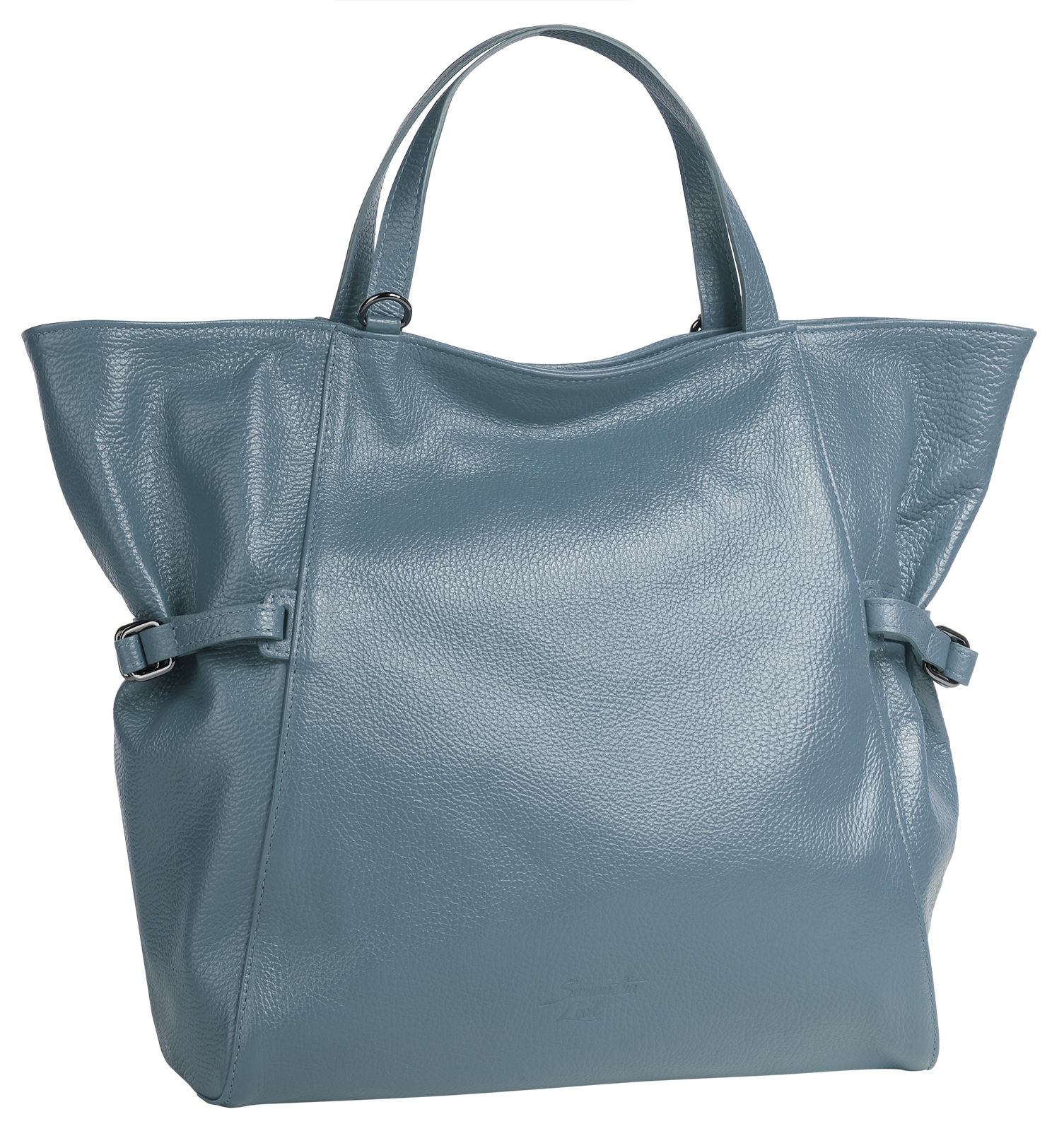 Samantha Look Shopper echt Leder, Made in Italy