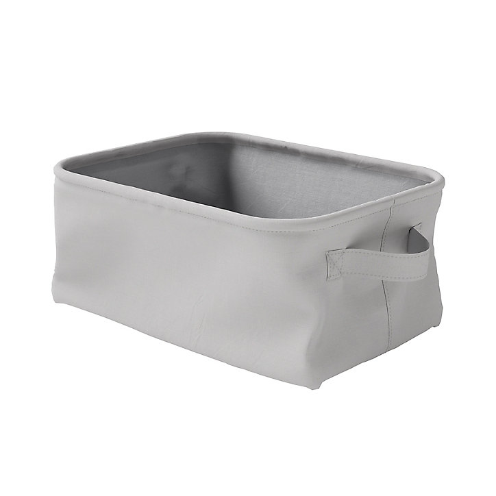 Panier de rangement Elland gris nuage GoodHome