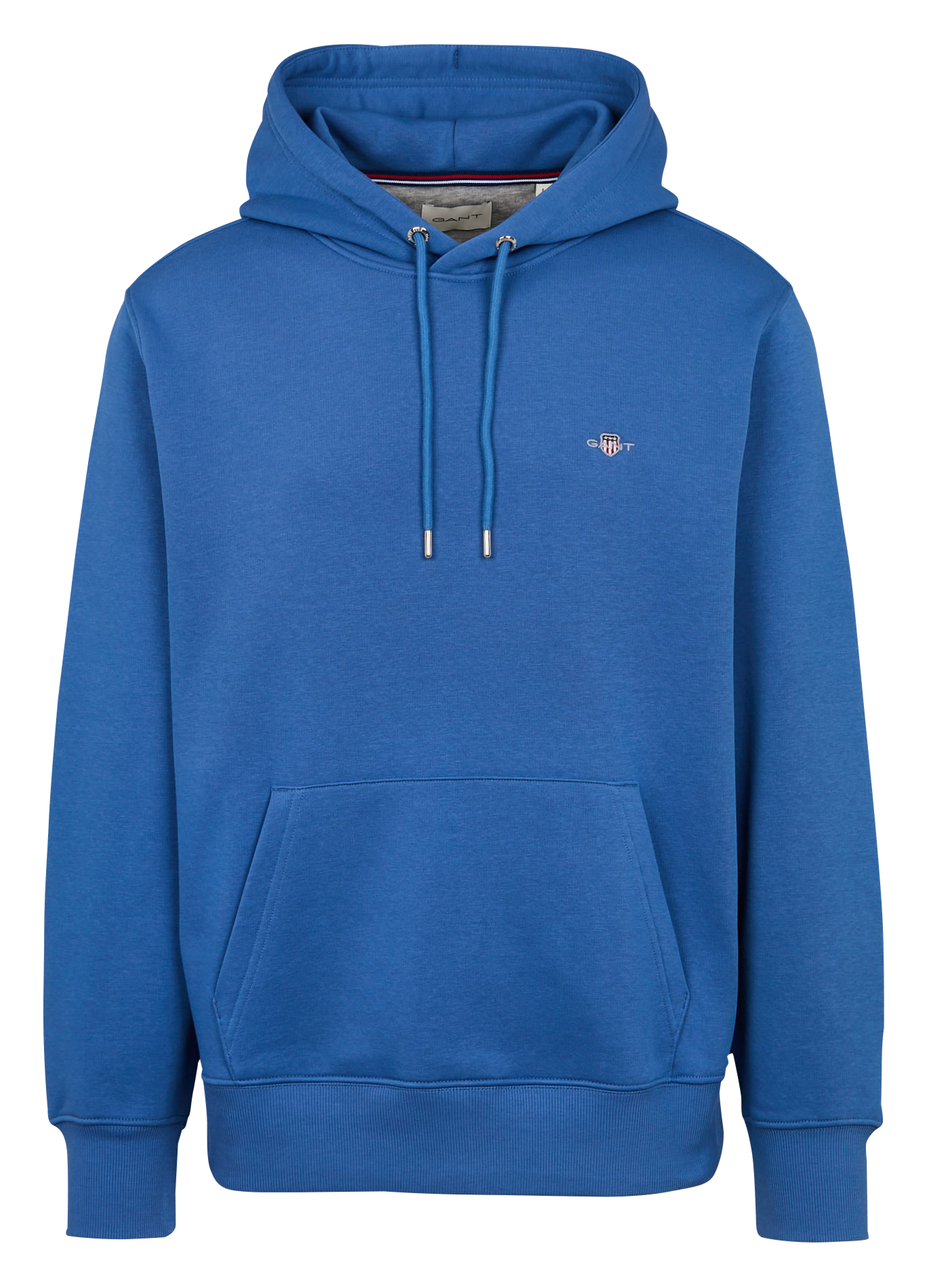 Sweat à capuche regular-fit en coton mélangé | Bleu