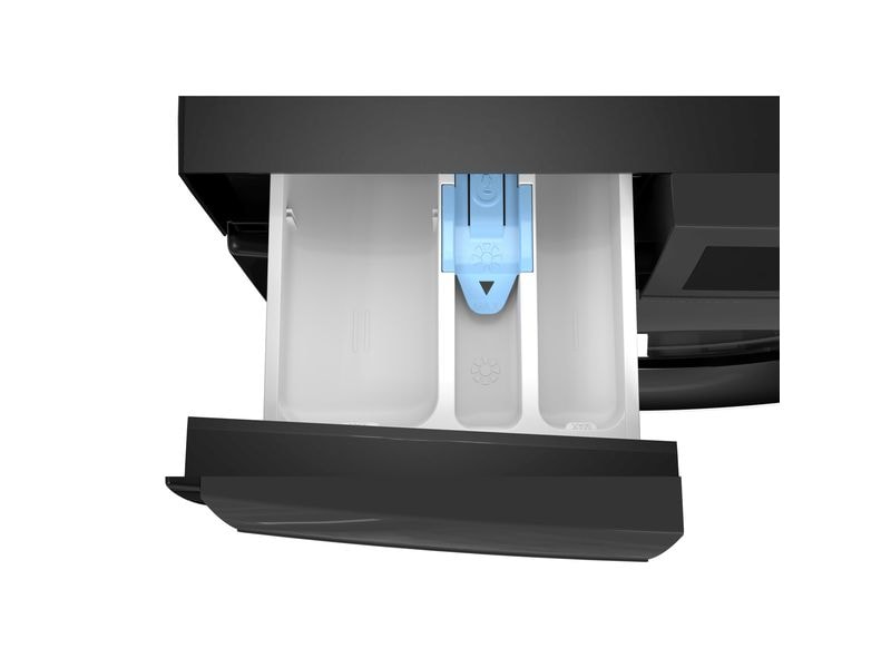 Sharp Waschmaschine ES-WNFL814CMDA-DE Links Frontloader mit 8 kg Ladekapazität